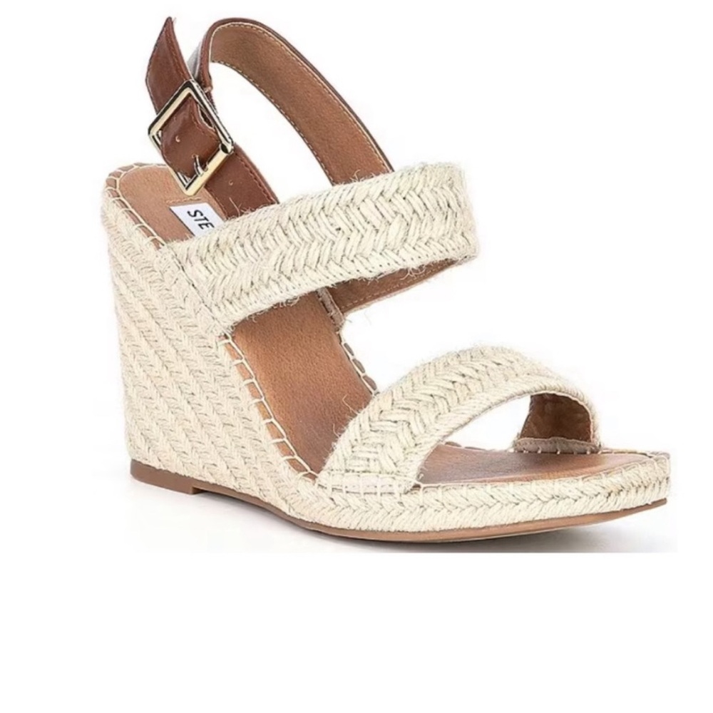 Steve Madden “Uri” espadrille wedge sandals